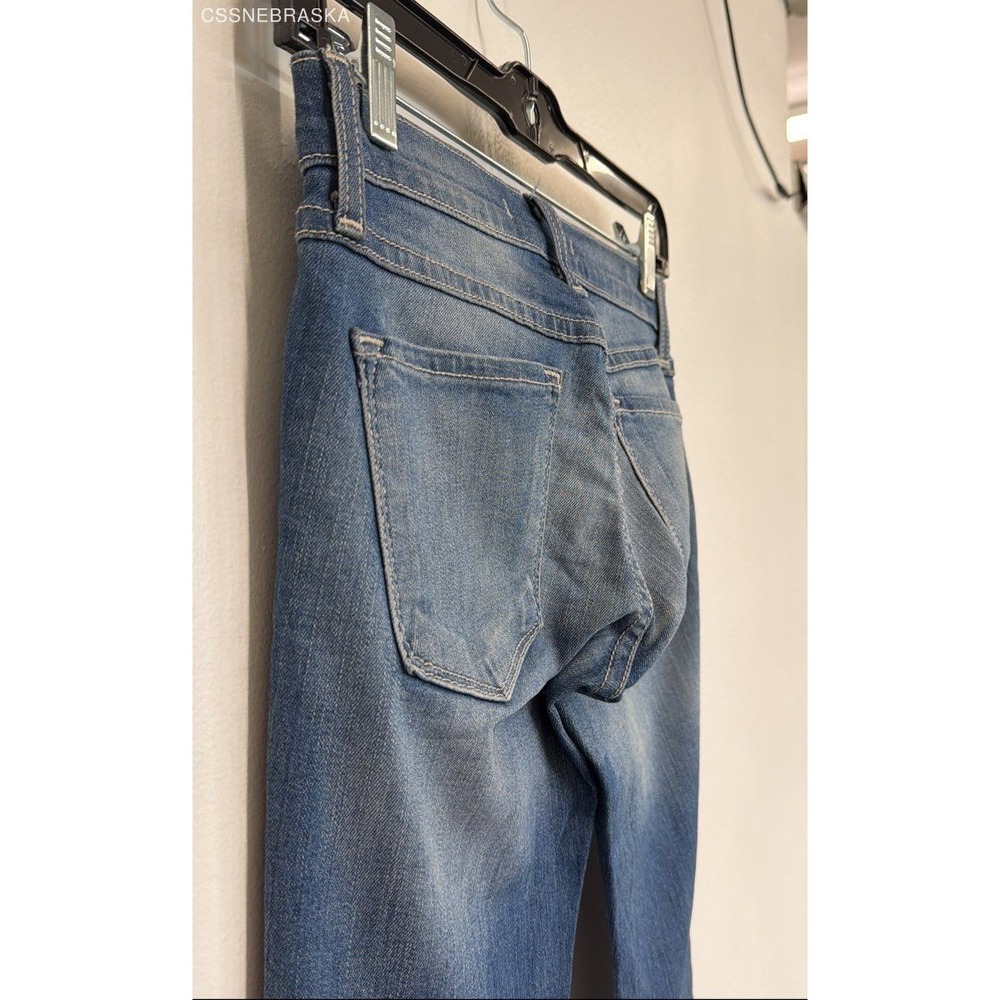 Flying Monkey Blue womens skinny bootcut wide-leg designs. - Size 25 - Picture 4 of 11